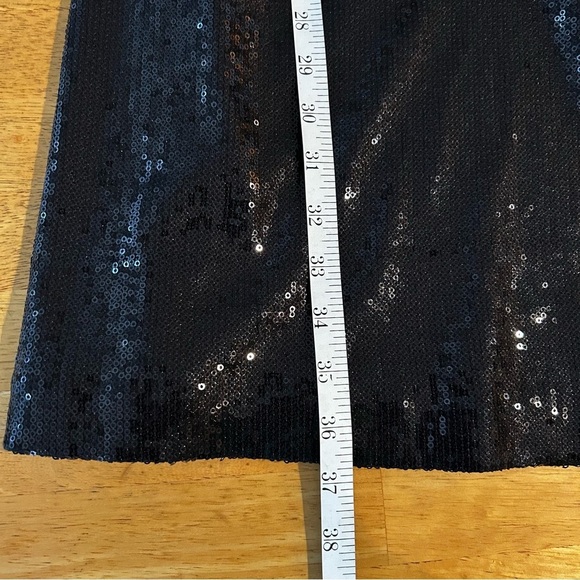 WHITE HOUSE BLACK MARKET Sequined Dress with Rope Belt - Picture 12 of 14